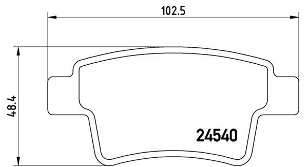 MAGNETI MARELLI stabdžių trinkelių rinkinys, diskinis stabdys 363700461085